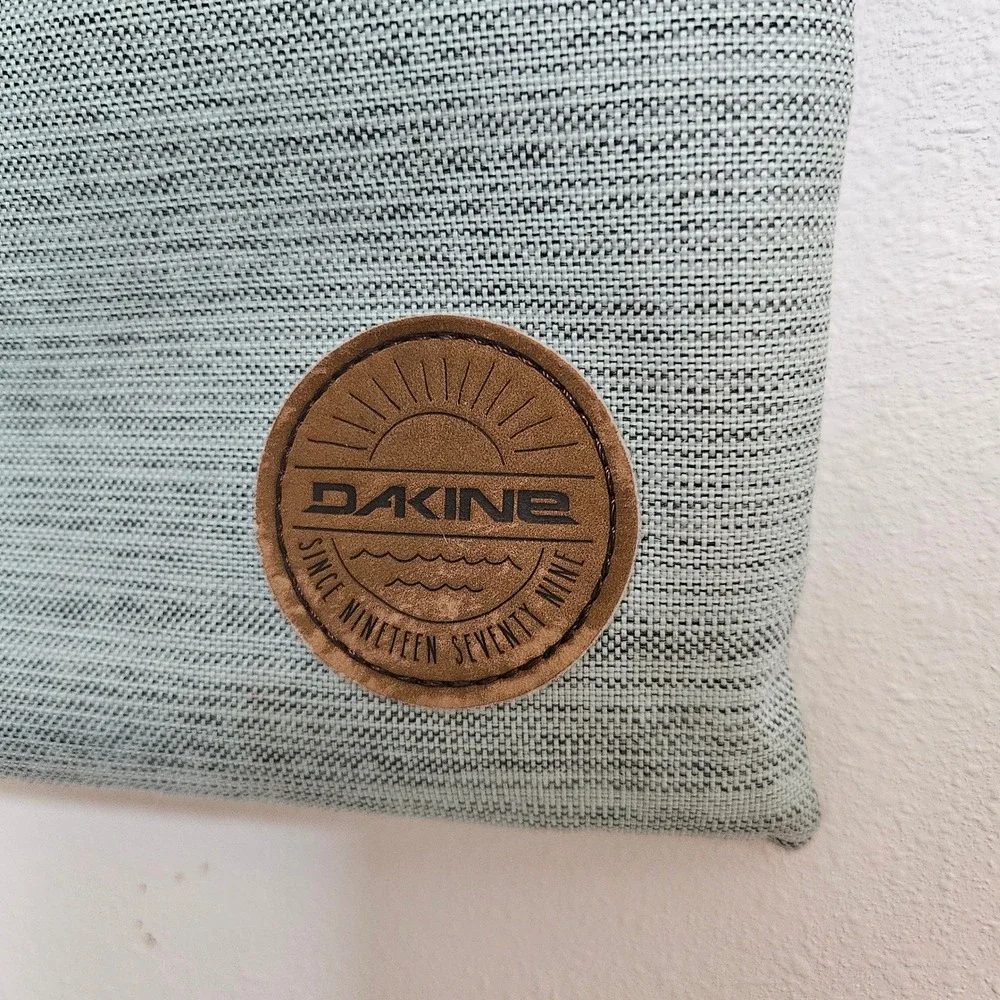 Dakine Jive Crossbody Bag Mini Travel Purse Blue Grey Woven Adjustable Strap